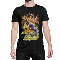 Playera Caballeros del Zodiaco: Milo de Escorpion - Caballeros Dorados