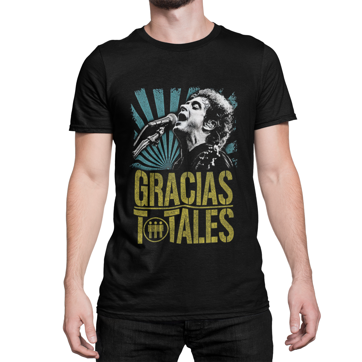 Playera Soda Stereo -  "Gracias Totales" - Tributo a la leyenda del rock en español