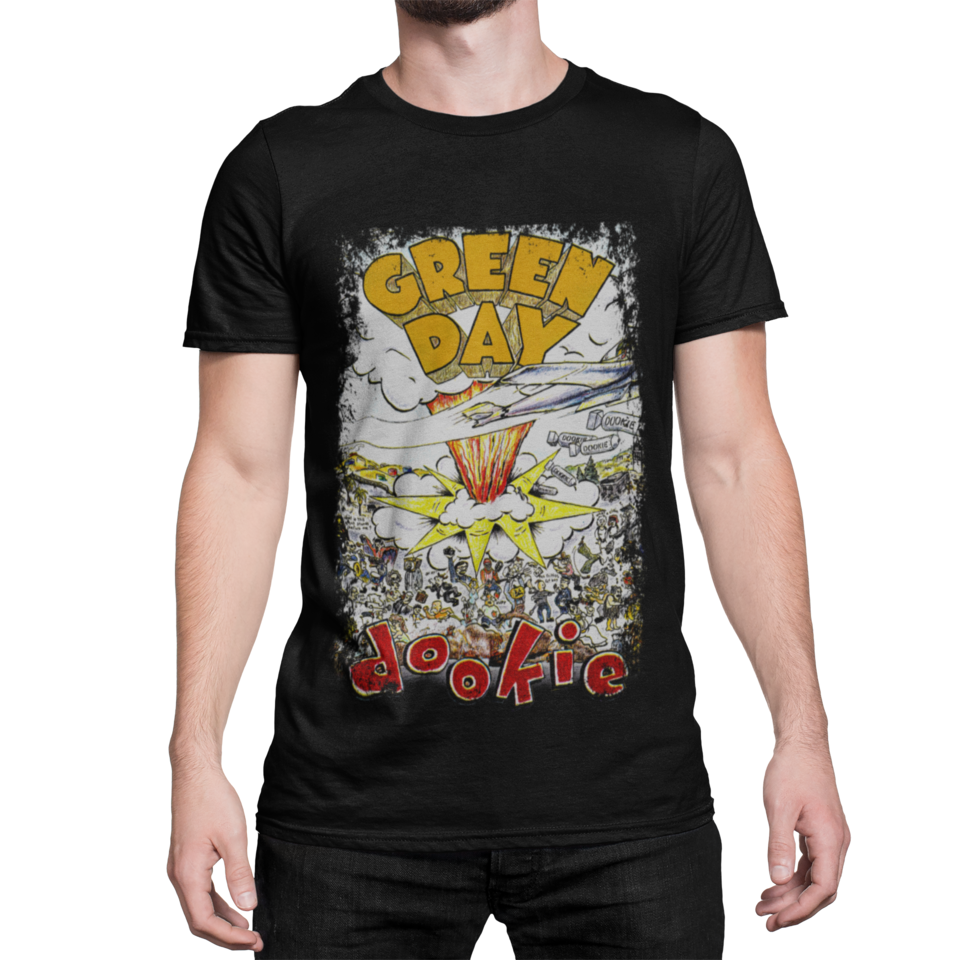 Playera Green Day  - Dookie para Fans del Punk Rock
