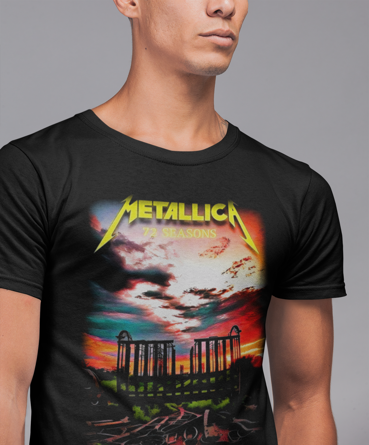 Camiseta Metallica - M72 World Tour - Cuna al atardecer  - Edición Especial