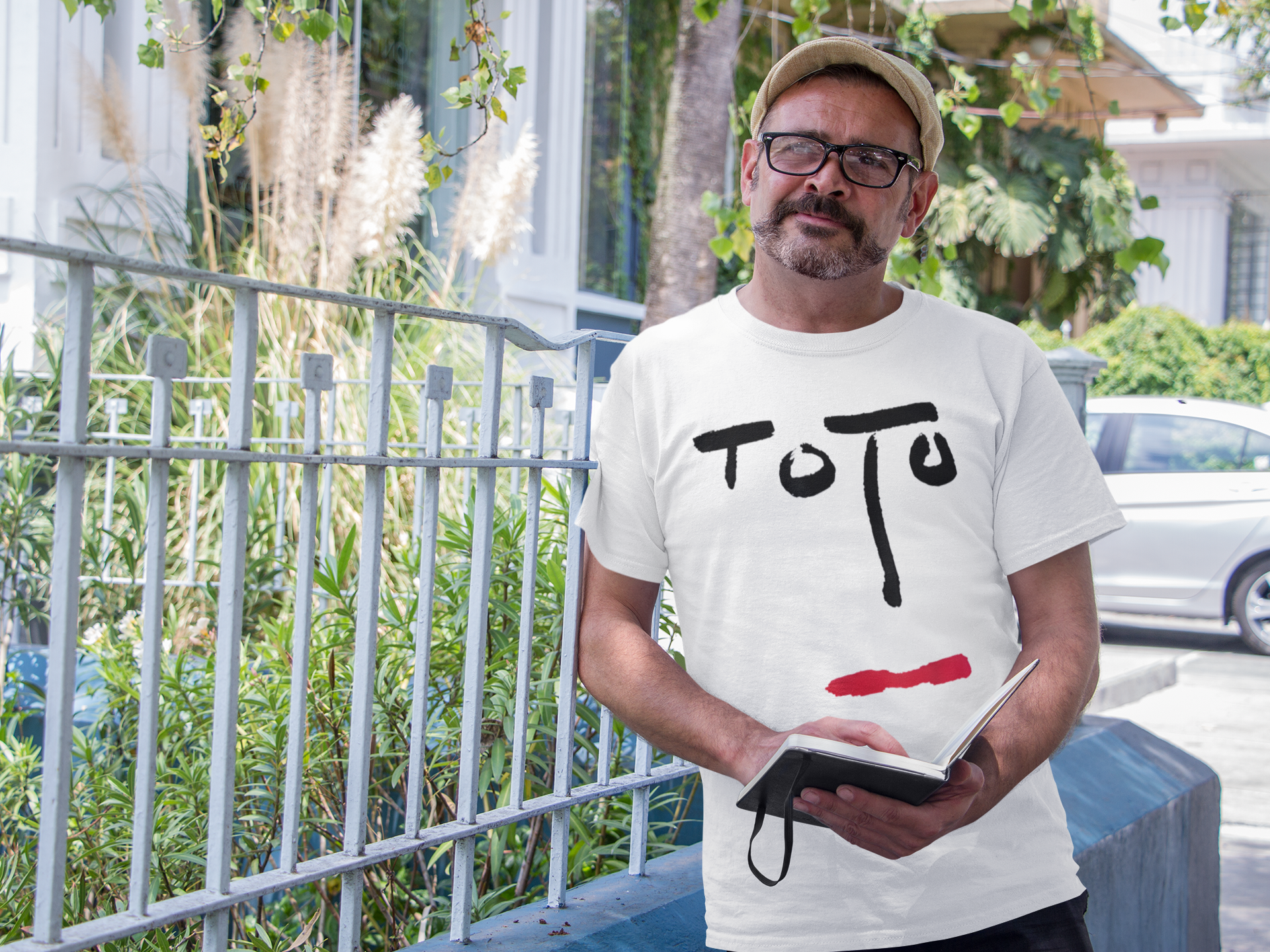 Playera Toto - Turn Back - Rock Clasico - Color Blanca