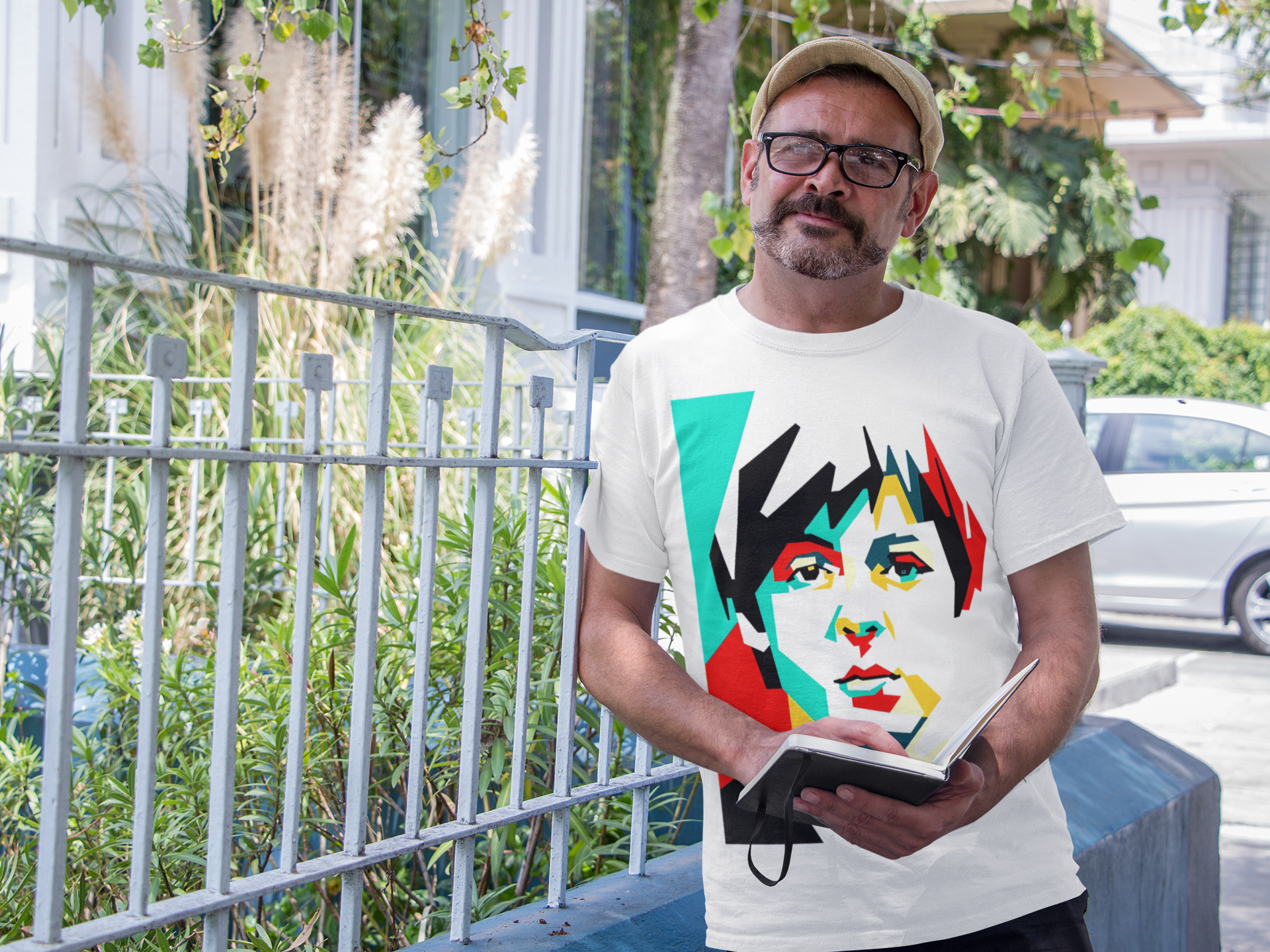 Playera Paul McCartney - Retrato de colores - Edición Especial Got Back Tour