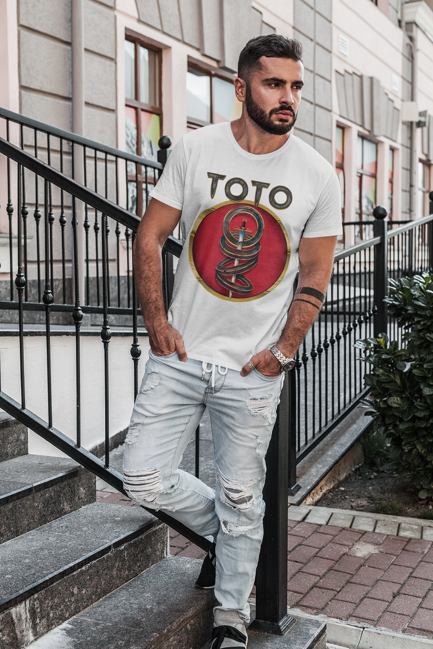 Playera Toto - Portada de Toto IV - Rock Clasico