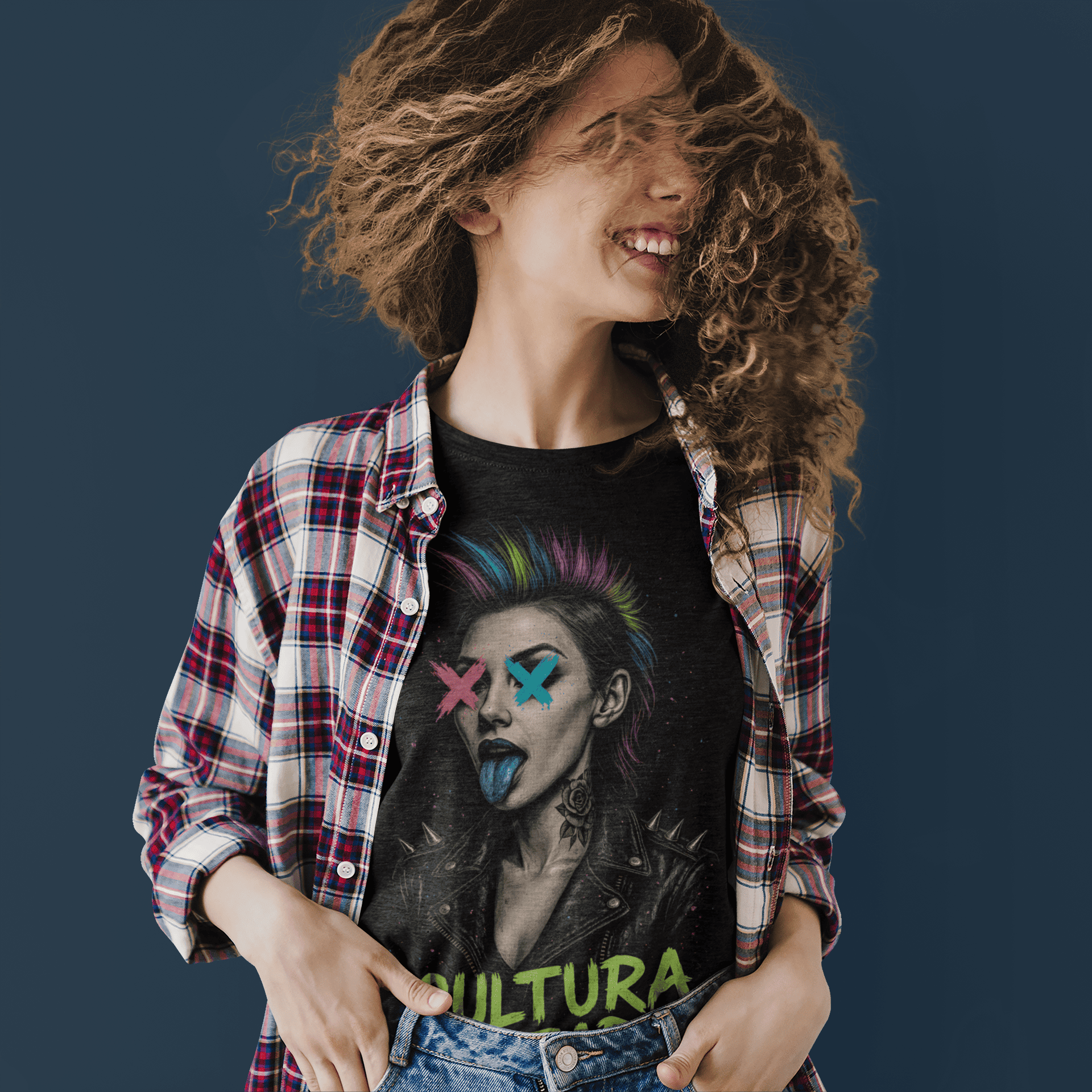 Playera Punk Grit - Arte Rebelde y Urbano