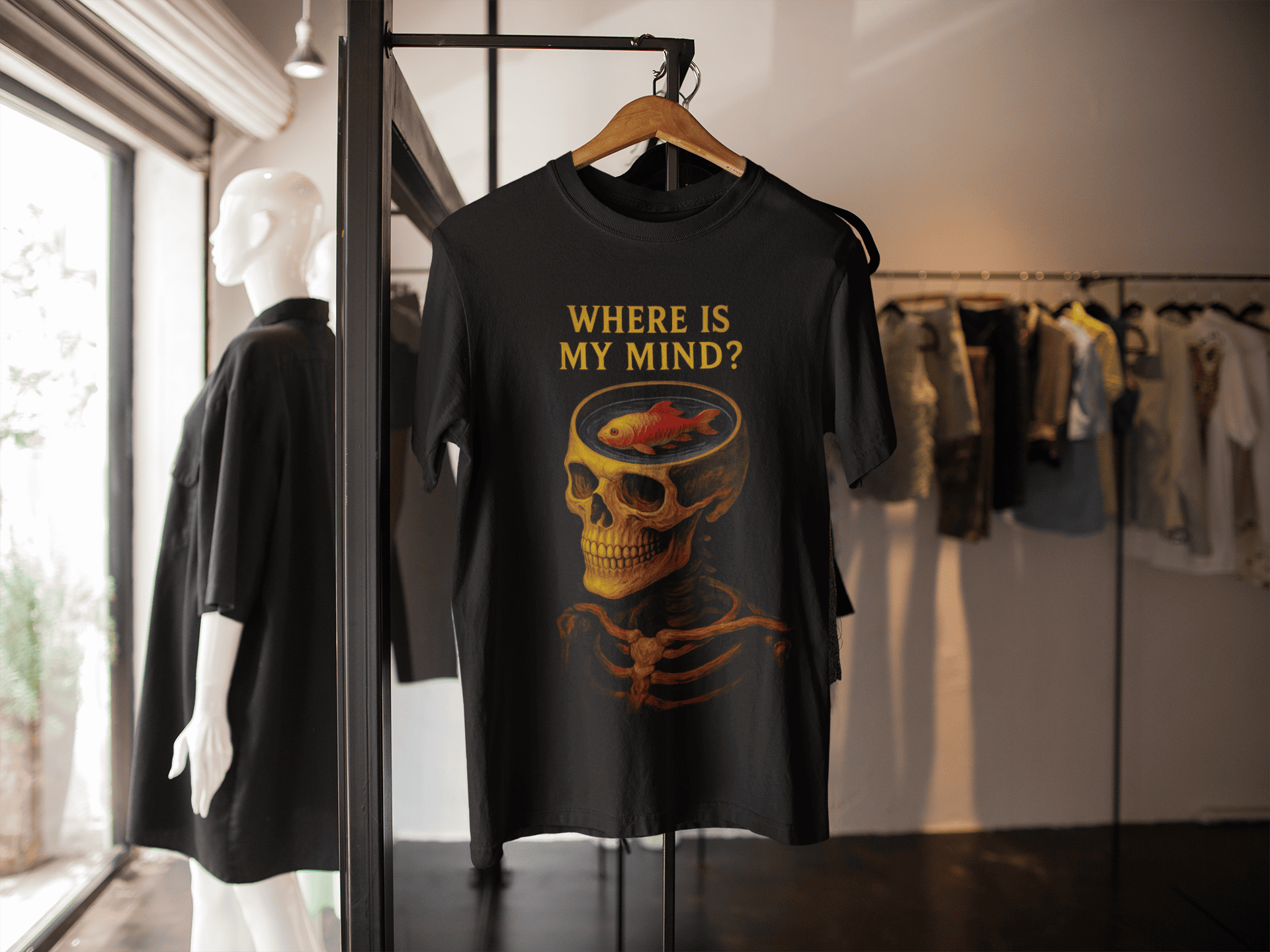 Playera Where Is My Mind? – Arte Psicodélico y Rock Alternativo noventero