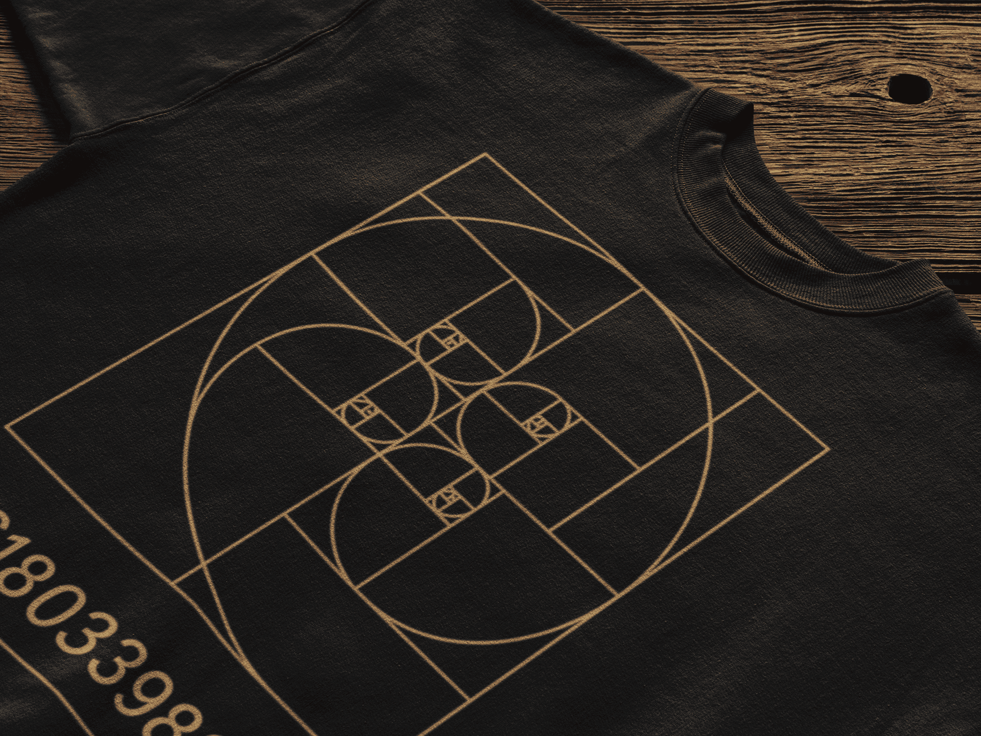 Playera Proporción Áurea – Arte, Ciencia y Estilo