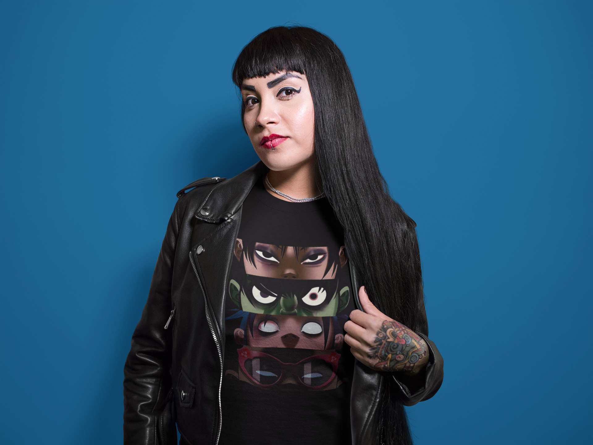 Playera de Gorillaz - Rock Alternativo