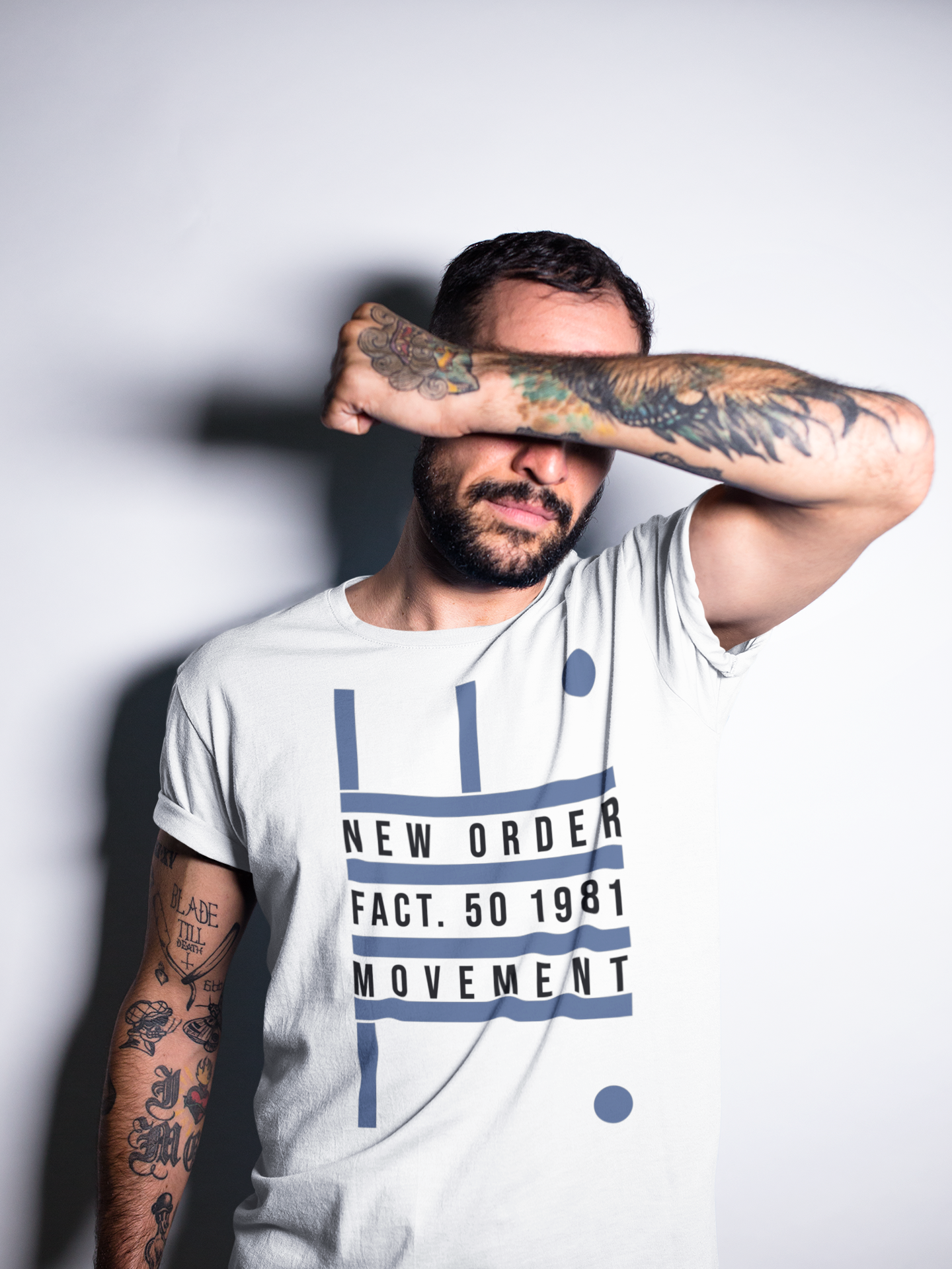 Camiseta New Order -  Edición Limitada - Fact 50 1981