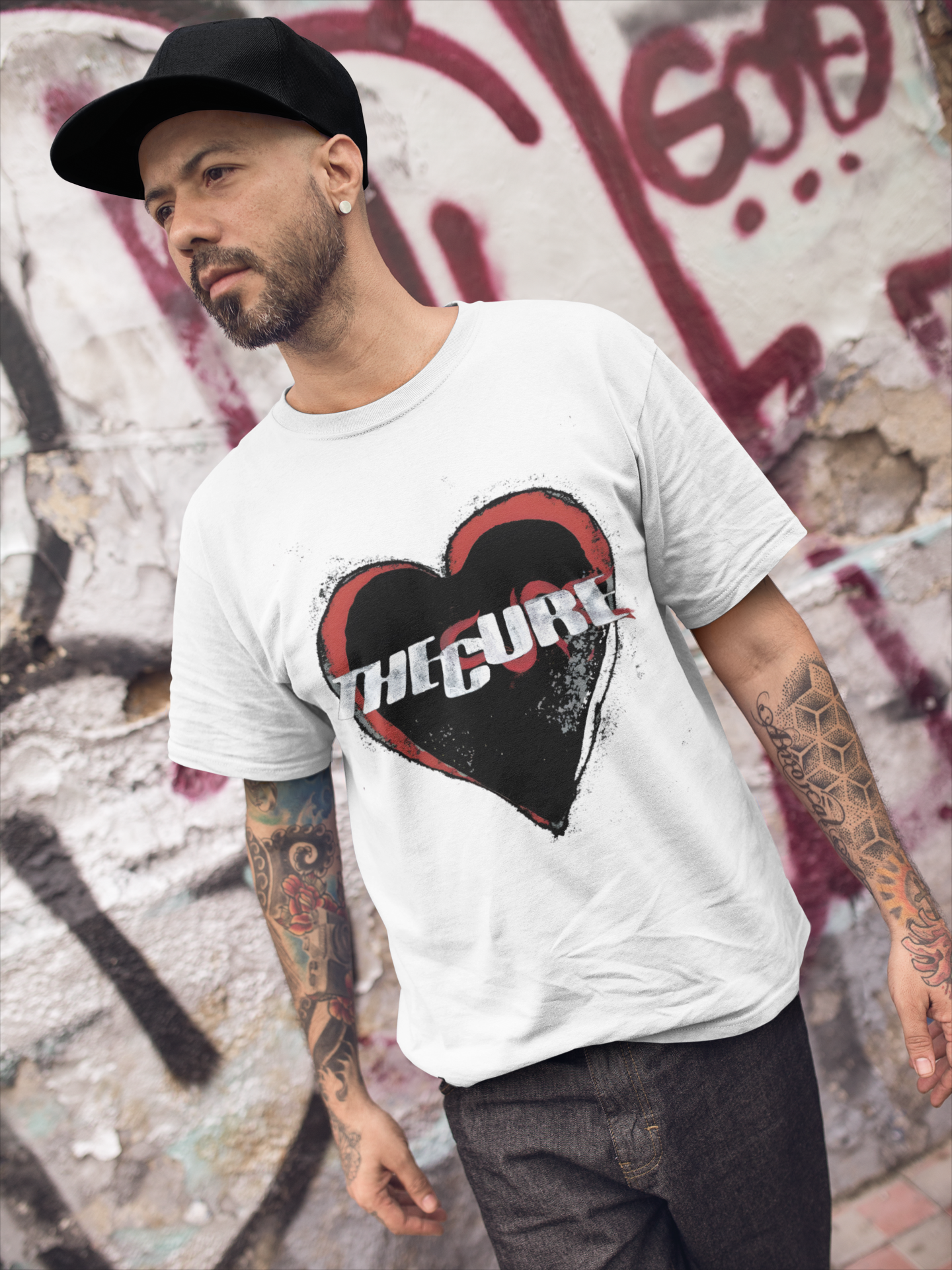 Playera The Cure - Lovesong: Un Corazón Gótico - Edición limitada para hombre y mujer