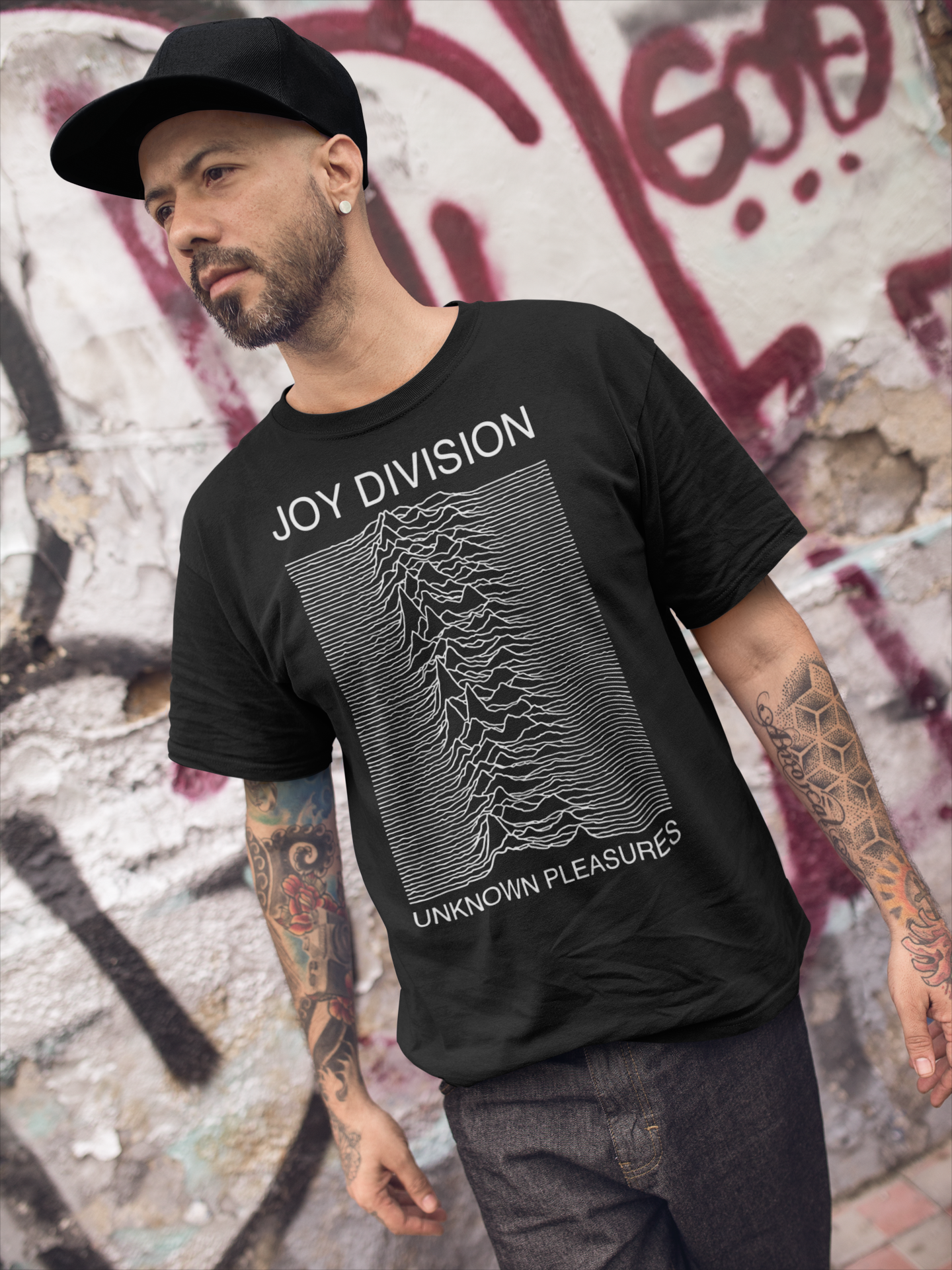 Playera Joy Division - Unknown Pleasures: La icónica portada