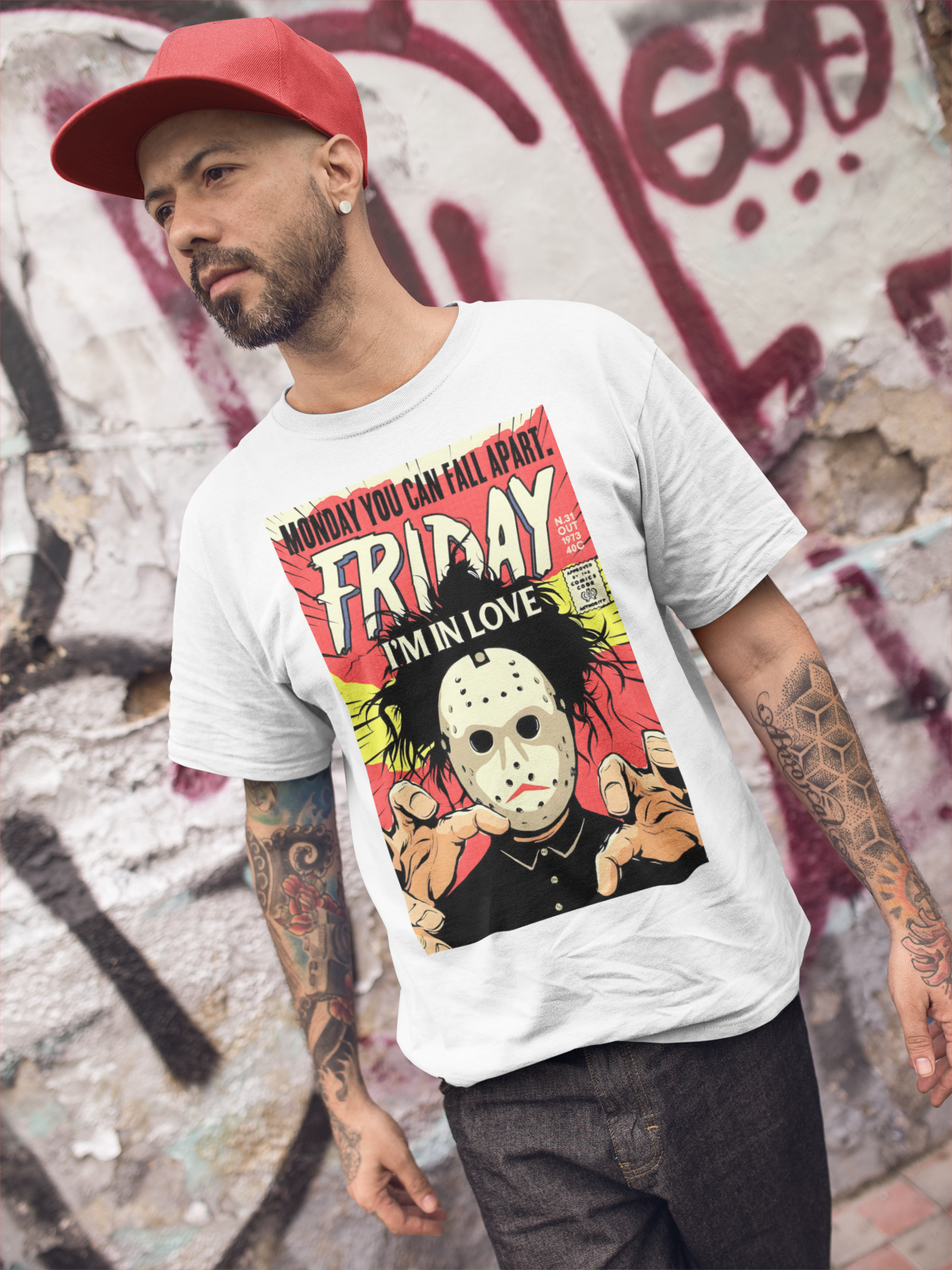 Playera 13th Friday i'm in love