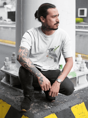 Blue Jay Bird - Arte ilustrativo con alma alada: Roger x Alur Studio