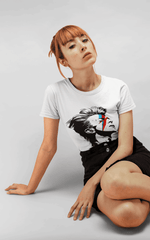 Playera Glam Legend – Estilo Retro con Rayo Rebelde