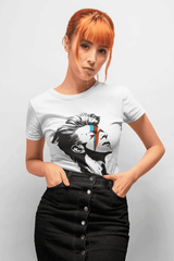 Playera Glam Legend – Estilo Retro con Rayo Rebelde
